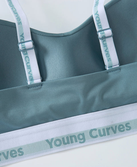 365 Days with Young Curves Athletics Club Wireless Strap Back Pull over vest