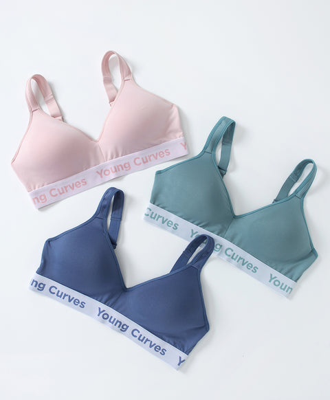 365 Days with Young Curves Athletics Club Wireless U-Back Bralette with Back Hooks