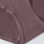 Jacquard Seamless Knit Mid-High Waist Hipster Panties