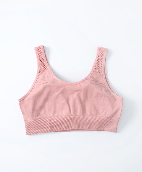 Seamless Knit Sporty U-Back Pull Over Vest