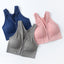 Seamless Knit Sporty Racer-Back V-Neck Front Zip Vest