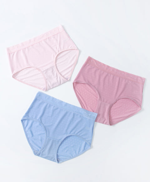 Heartbeat Lace Microfiber Mid Waist Hipster Panties