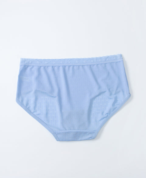 Heartbeat Lace Microfiber Low Waist Midi Panties