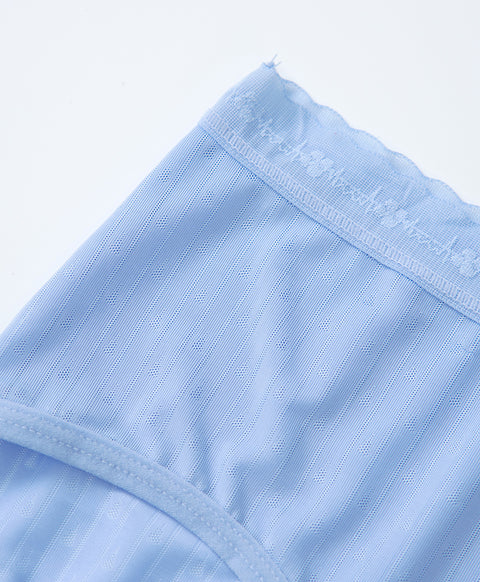 Heartbeat Lace Microfiber Low Waist Midi Panties
