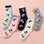 Life is Like A Comic Panda Crew Socks