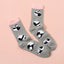 Life is Like A Comic Panda Crew Socks