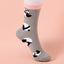 Life is Like A Comic Panda Crew Socks