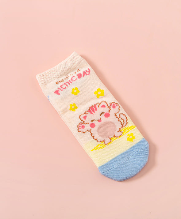 Have A Picnic Day Graphic Ankle Socks