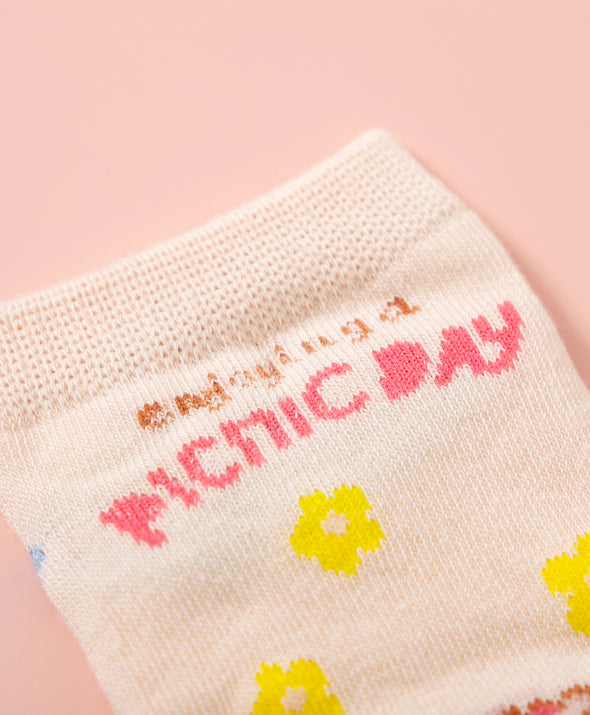 Have A Picnic Day Graphic Ankle Socks