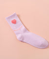 Hello Yuki & Hattie Heart Crew Socks