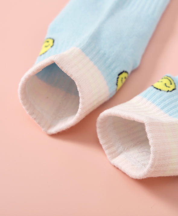 Wonder Palette Stripes Short Socks