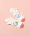 Wonder Palette Positive Quotes Ankle Socks