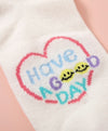 Wonder Palette Positive Quotes Ankle Socks