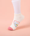 Wonder Palette Positive Quotes Ankle Socks