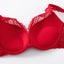 Destiny Romance Lace Wired Deep V Push Up Demi Bra