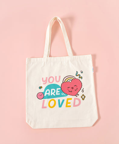 You are Loved Canvas Tote Bag