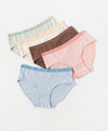 Sunrise Ocean Cotton 5-pack Hipster Panties
