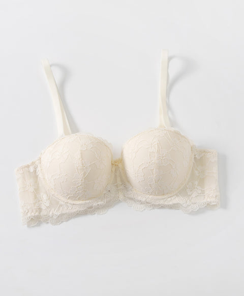 Floral Fantasy 1/2 Cup Push-Up Underwired Multiway Bra