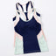 Junior Playful Colour Blocking Girl's Racer Back Long Vest