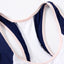 Junior Playful Colour Blocking Girl's Racer Back Long Vest