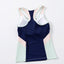 Junior Playful Colour Blocking Girl's Racer Back Long Vest