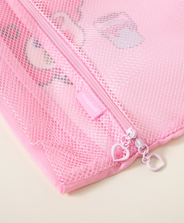 Yuki & Hattie Mesh Travel Pouch Cube