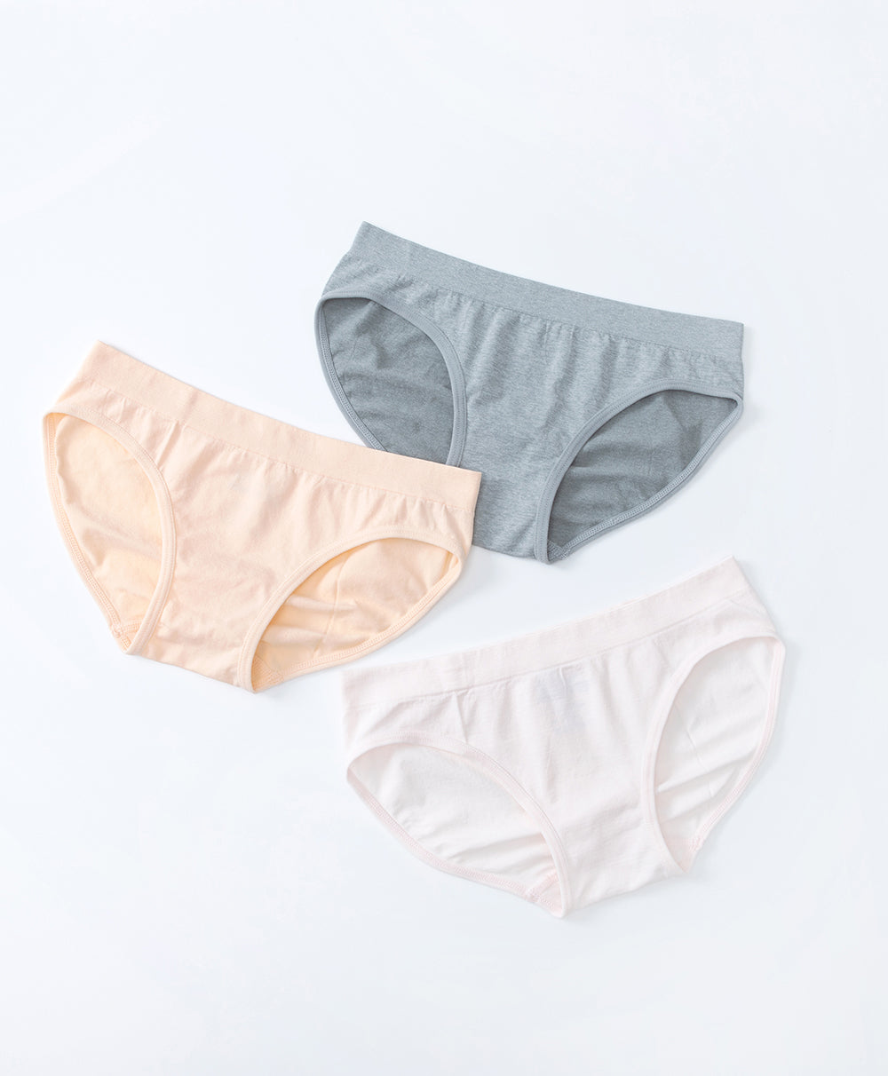 Junior Shining Heart Seamfree 3-Pack Mini Panties