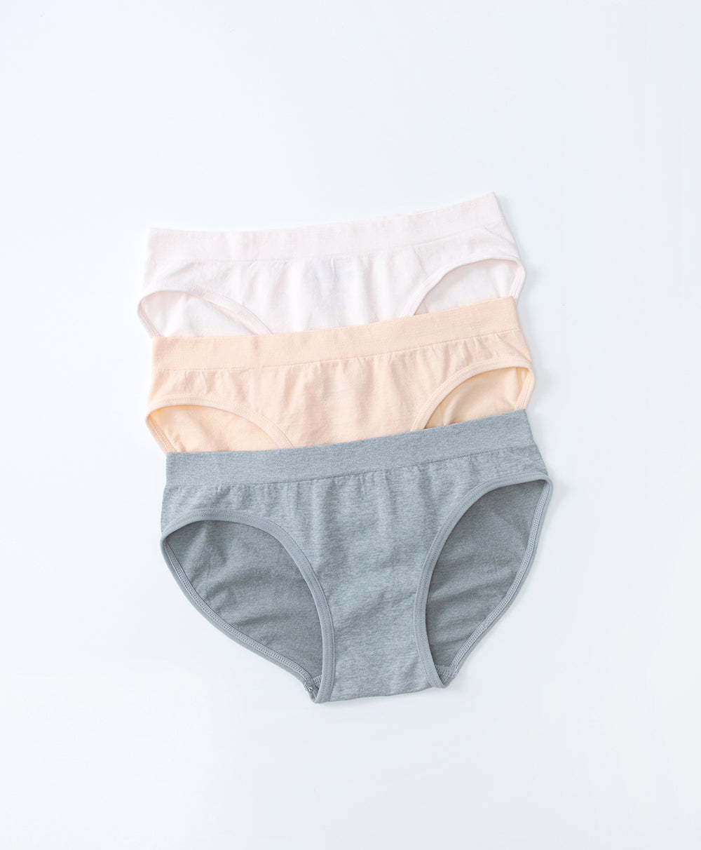 Junior Shining Heart Seamfree 3-Pack Mini Panties