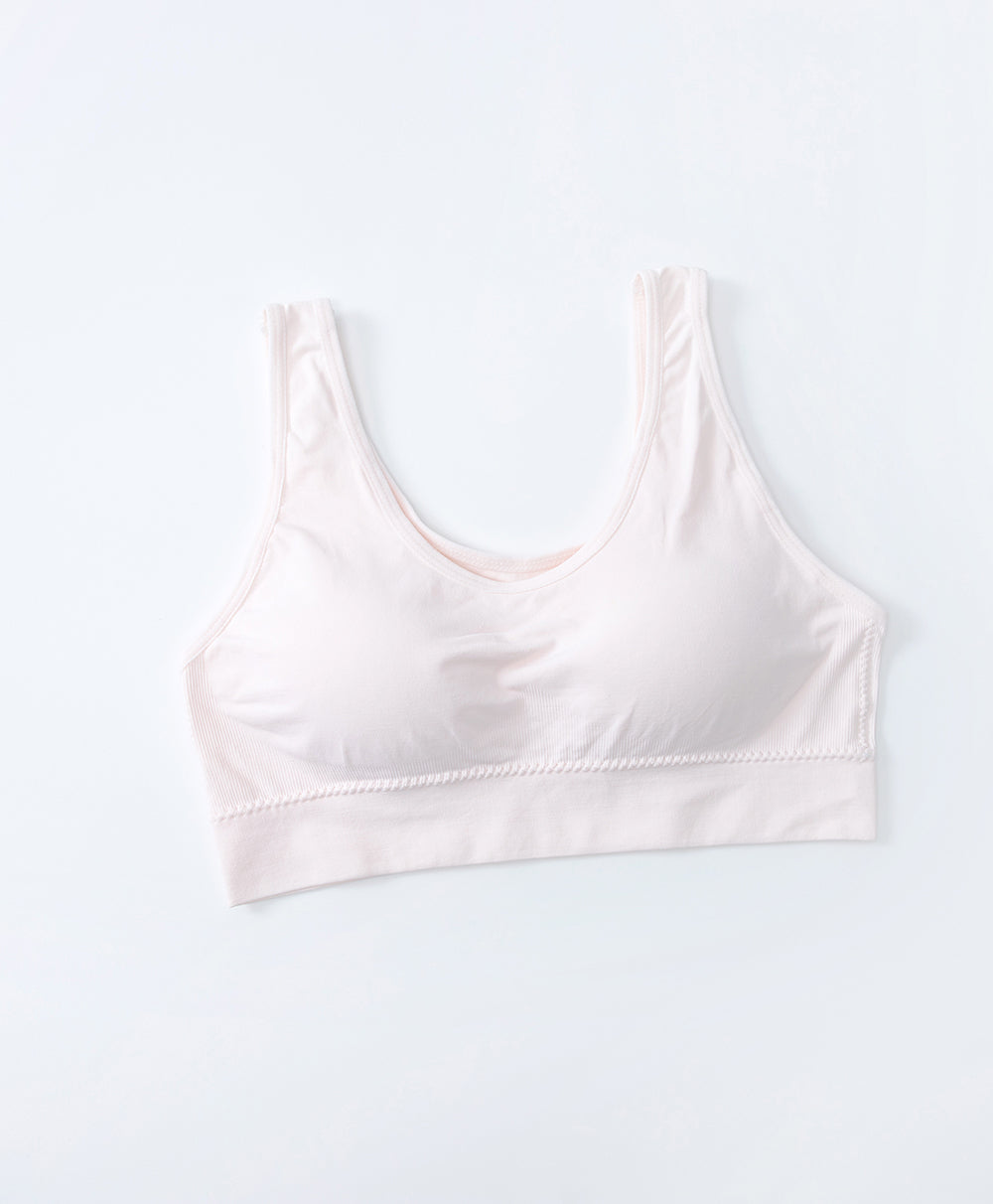 Junior Shining Heart Seamfree U-Back Teens Vest with Bra Paddings