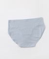 Silky Soft Laminated Seamless Pointelle Rib Mid Waist Midi Panties