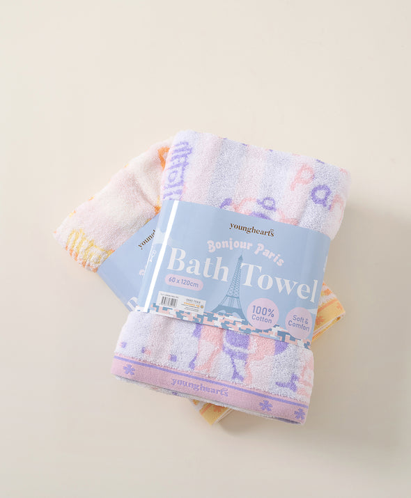 Bonjour Paris Bath Towel*