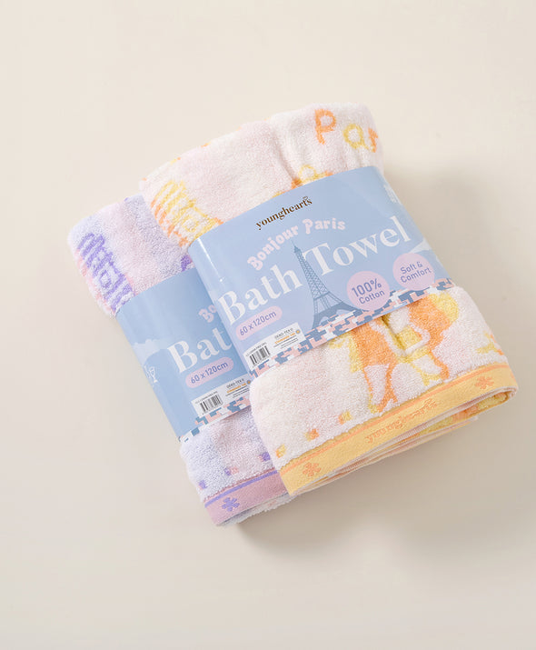 Bonjour Paris Bath Towel*