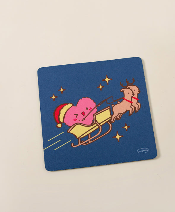 Santa's Secret Festive Mousepad