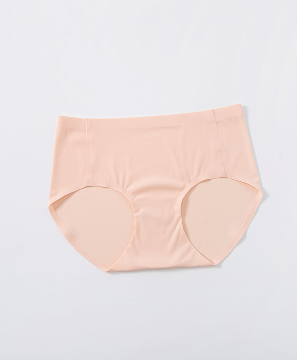 Pastel Soft Waffles Mid Waist Hipster Panties