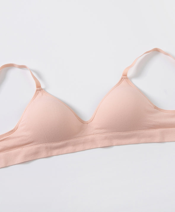 Real Comfy Triangle Cup Seamless Wireless Bra