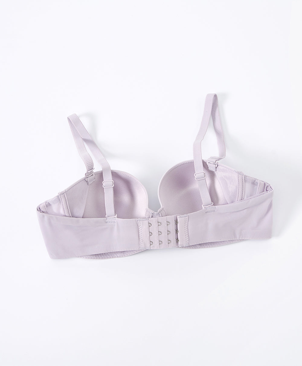 Pure Basic Wired 3/4 Cup Push-Up Demi T-shirt Bra – Young Hearts Sdn  Bhd(706738-P)