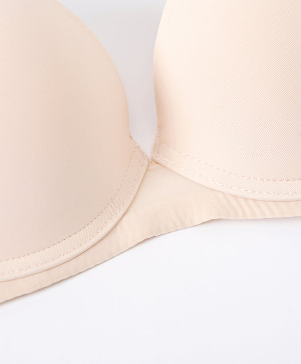 Pure Basic Wired 3/4 Cup Push-Up Demi T-shirt Bra