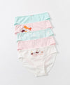 Eat-ready! Onigiri Graphic 5-pack Midi Panties