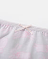 Bunny with Bow Cotton Spandex 2pcs pack Midi Sanitary Panties