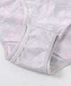 Bunny with Bow Cotton Spandex 2pcs pack Midi Sanitary Panties