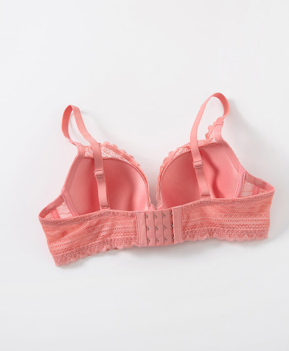 Ethereal Beauty 3/4 Cup Wired Lightly-Lined Lace Bra