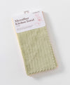 Ribbed Pattern Microfiber 3pcs in 1pack Kitchen Towel