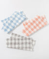 Checkered Pattern Microfiber 3pcs in 1pack Kitchen Towel