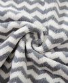 Zigzag Contrast Pattern Microfiber 3pcs in 1pack Kitchen Towel