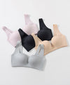 Celestial Wireless Push Up Half Cup Bra