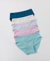 Ocean Magic Cotton 5-pack Midi Panties