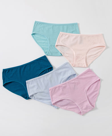 Ocean Magic Cotton 5-pack Hipster Panties