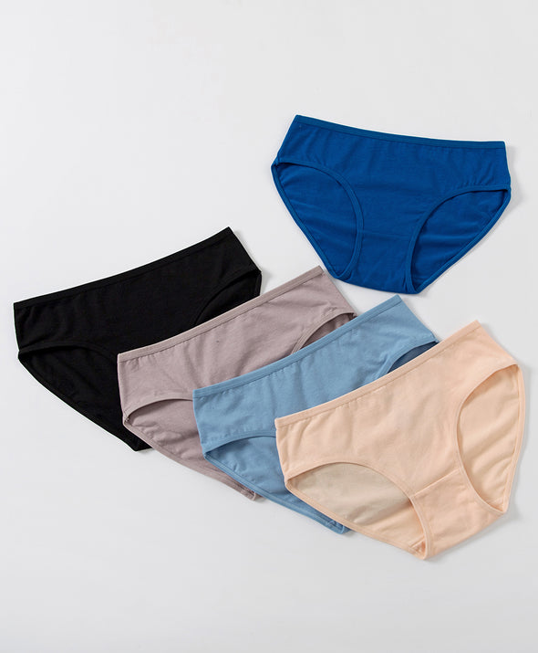 Skyline Tints Cotton 5-pack Midi Panties