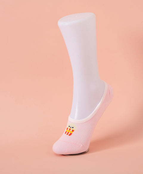 Happy Munchies 5-Pack No Show Socks