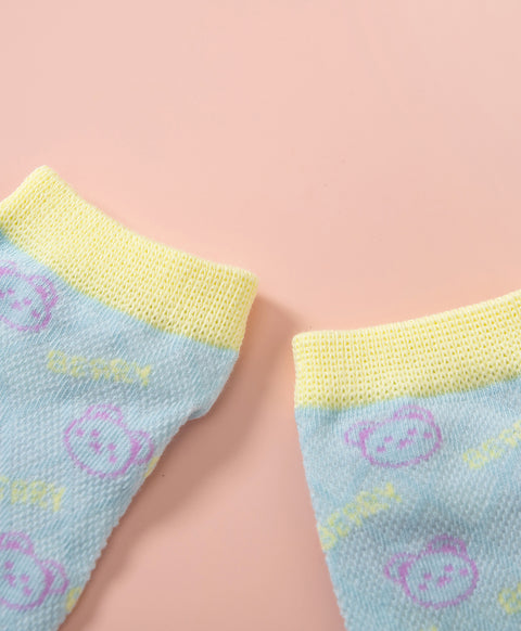 Berry Beary 5-Pack Ankle Socks